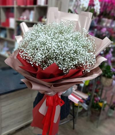 Букет цветов из: Гипсофила в Возах