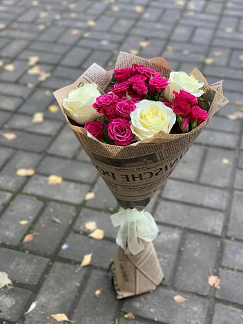 Букет цветов из: Розы в Возах